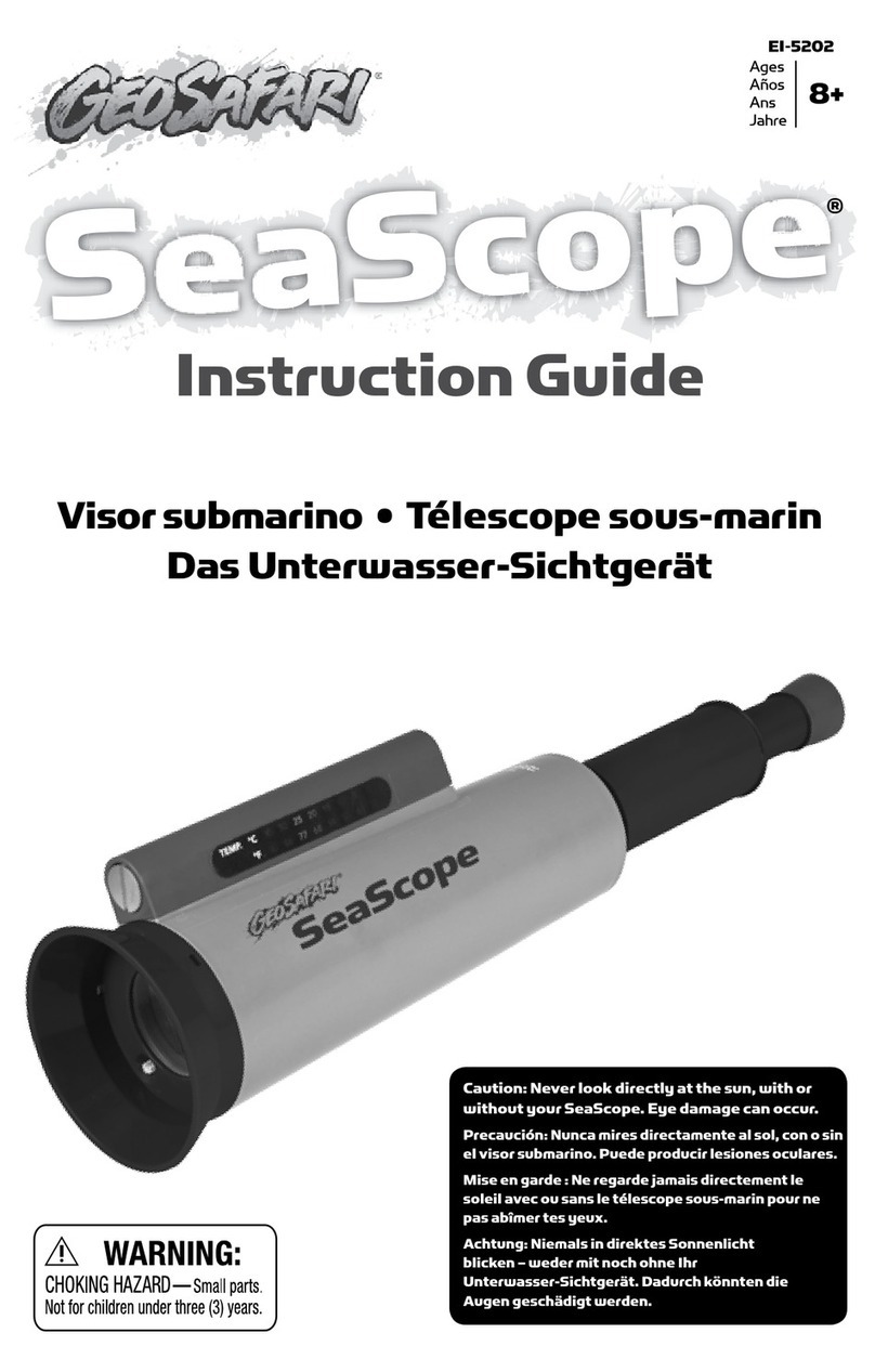 GeoSafari SeaScope EI-5202 Instruction guide