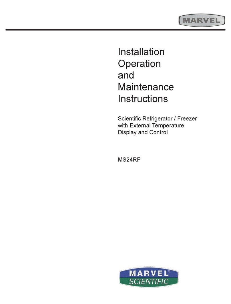 Marvel MS24RF Series Installation, operation and maintenance instructions