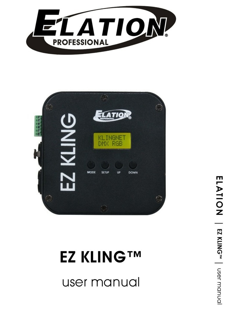 Elation EZ KLING user manual