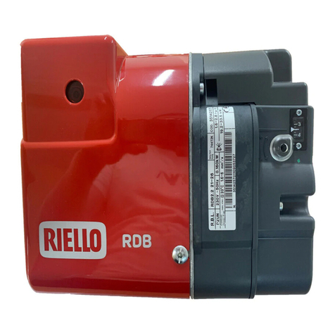 Riello RDB2.2 FIREBIRD C20 70K DGT Installation, use and maintenance instructions