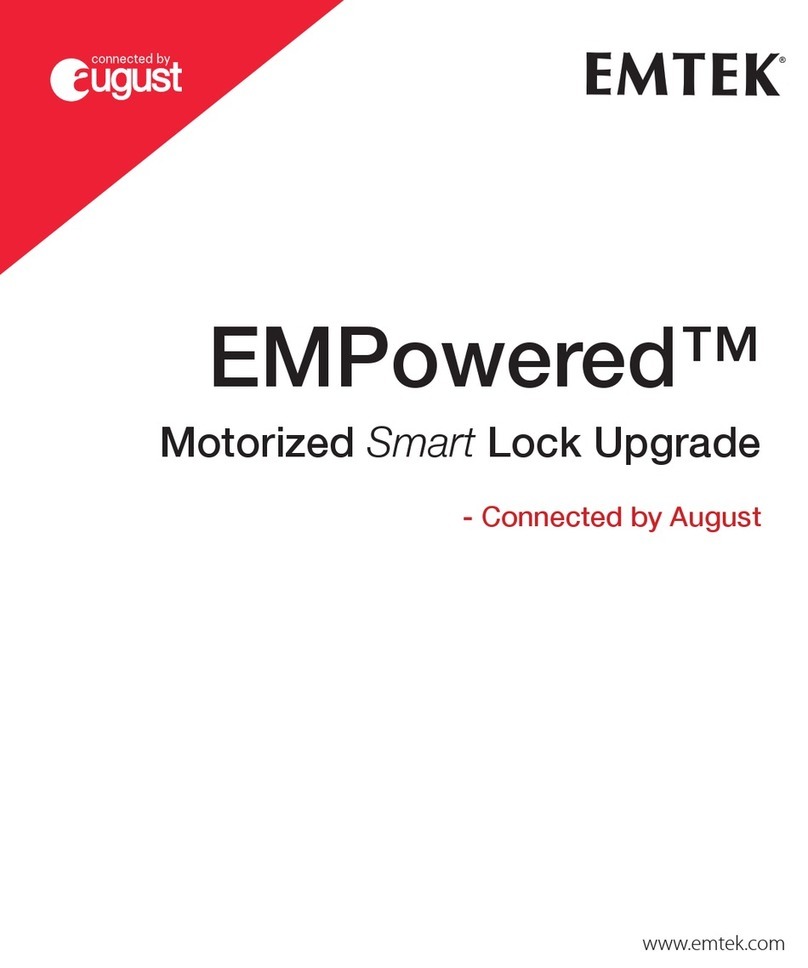 Emtek EMpowered Smart Lock manual
