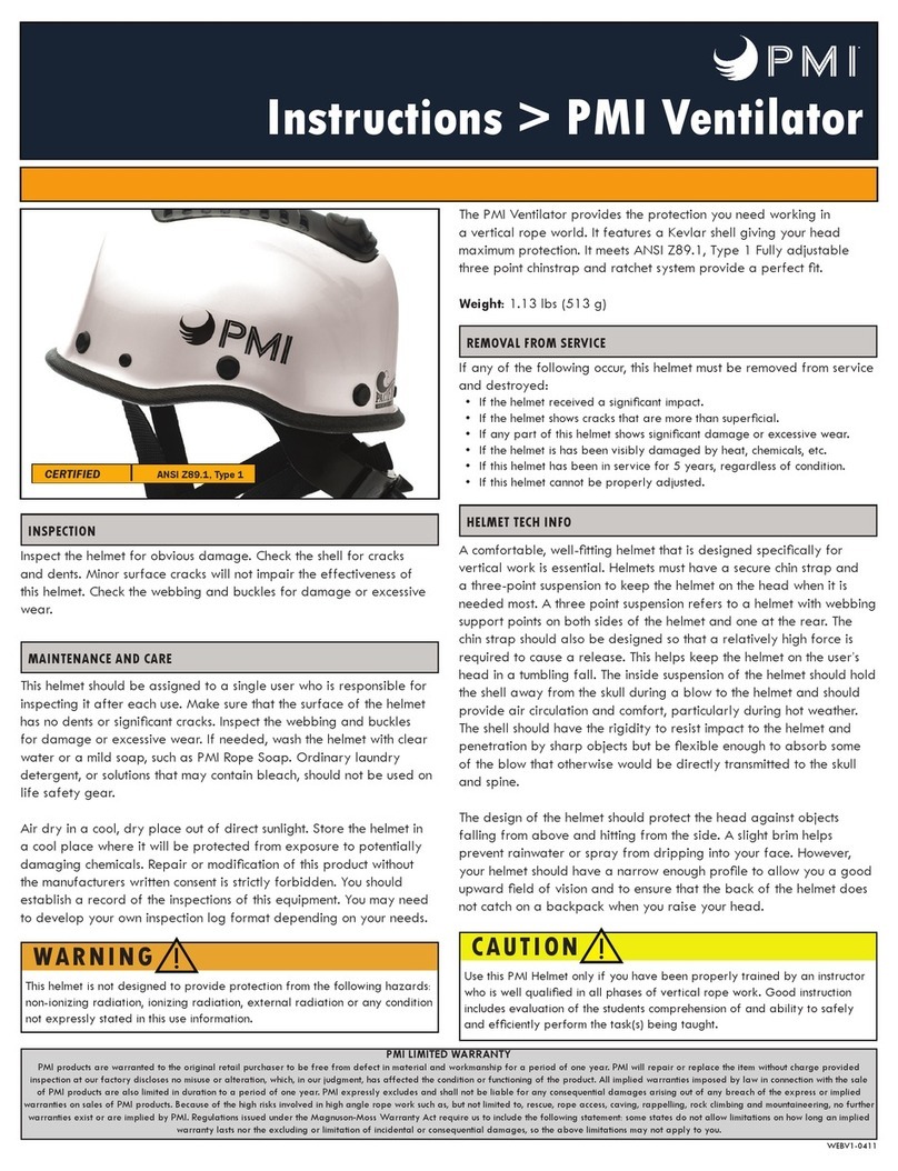 PMI Ventilator instructions