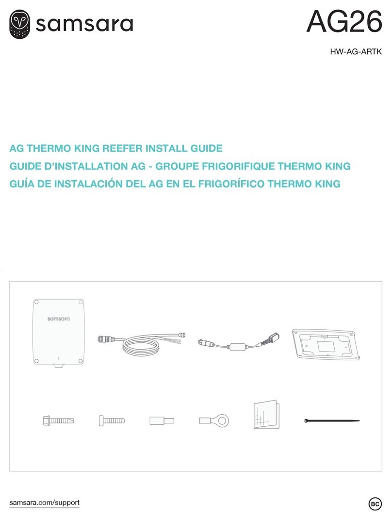 Samsara AG26 User manual Samsara AG26 User manual