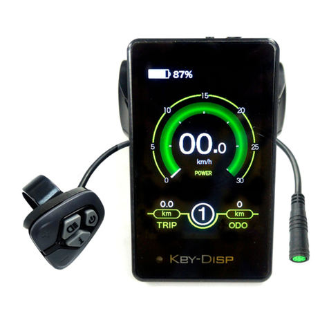 Key-Disp KD718 User manual