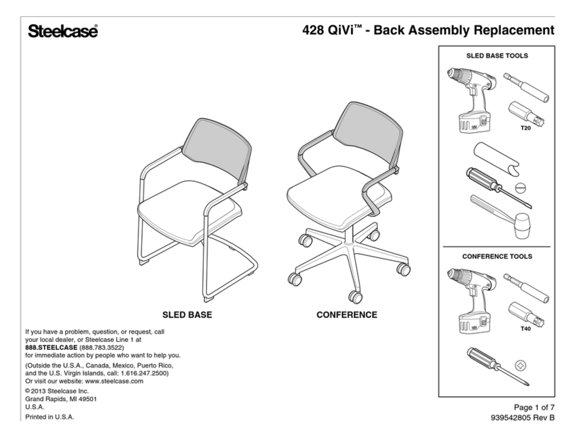 Steelcase 428 QiVi User manual