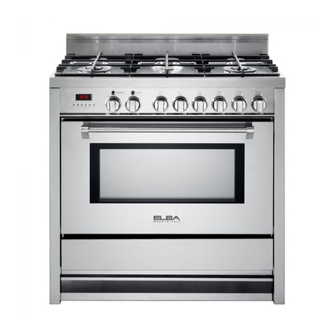 Elba 9L PX 860 Instructions for the use - installation advices Elba 9L PX 860 Instructions for the use - installation advices