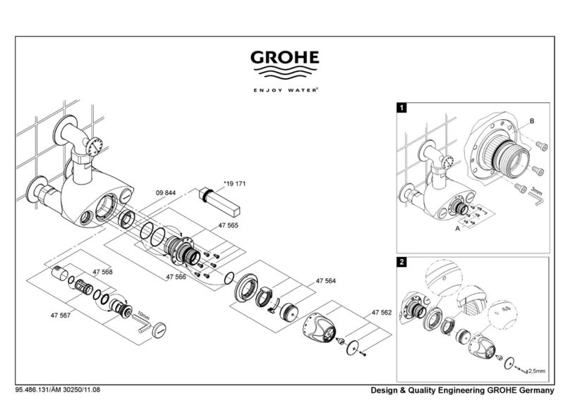 Grohe 47 565 quick guide