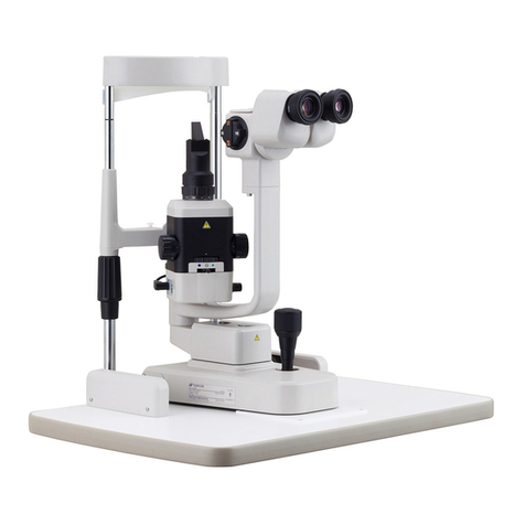 Topcon Slit Lamp SL-2G instruction manual
