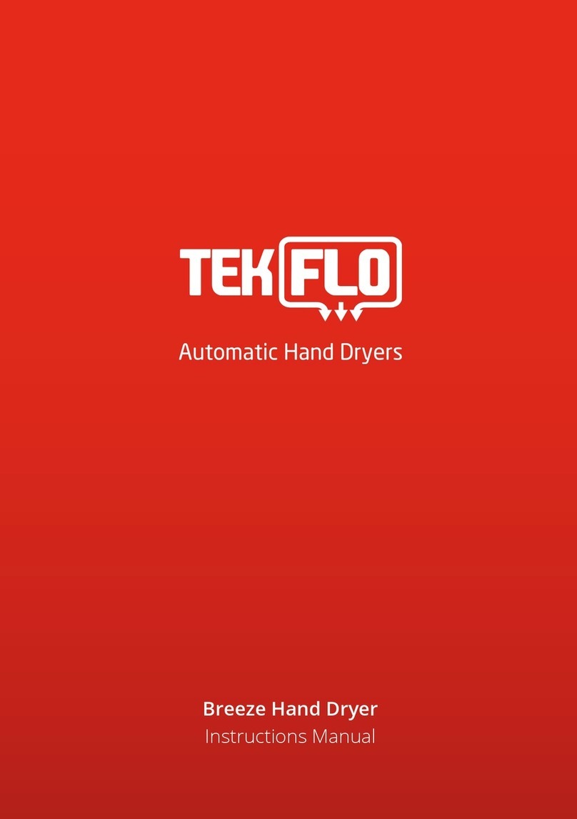 tekflo Breeze instruction manual