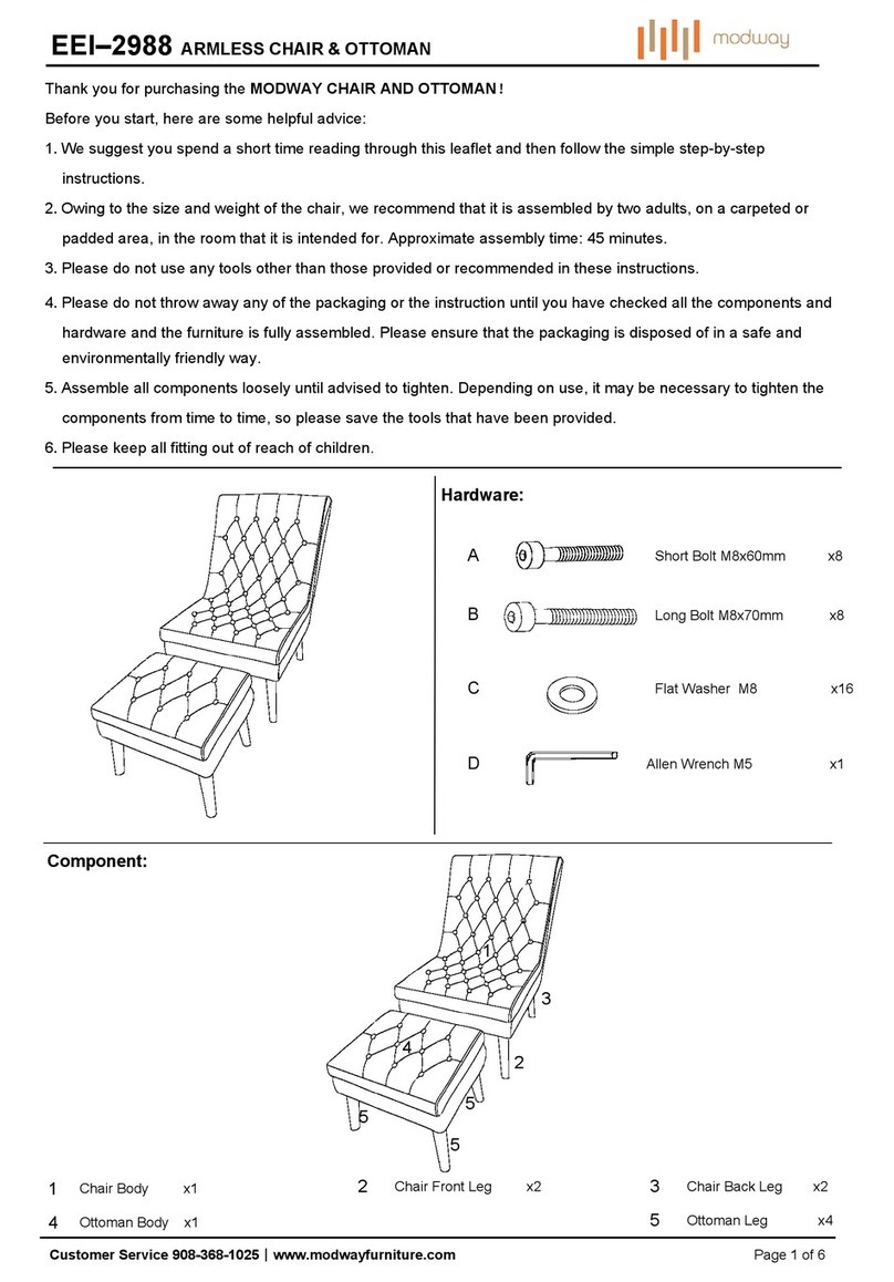 modway EEI-2988 User manual modway EEI-2988 User manual