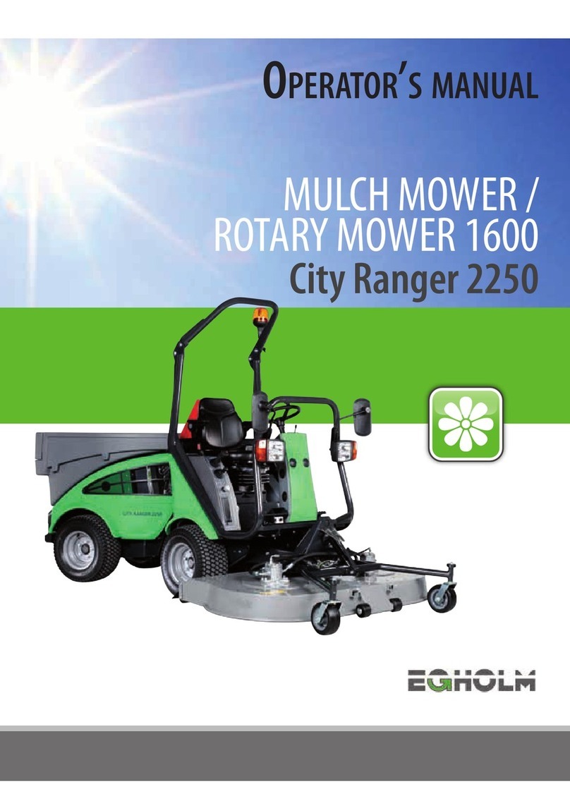 Egholm City Ranger 2250 Operator's manual