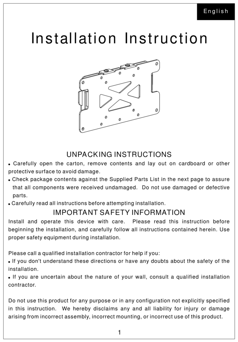 Iiglo TVW200 Installation instruction