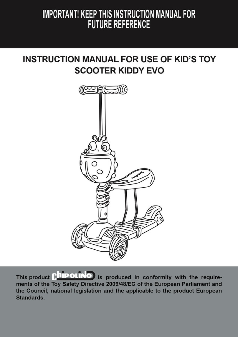 Chipolino KIDDY EVO User manual
