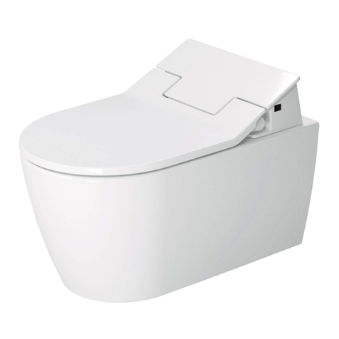 DURAVIT SensoWash 22265900 User manual