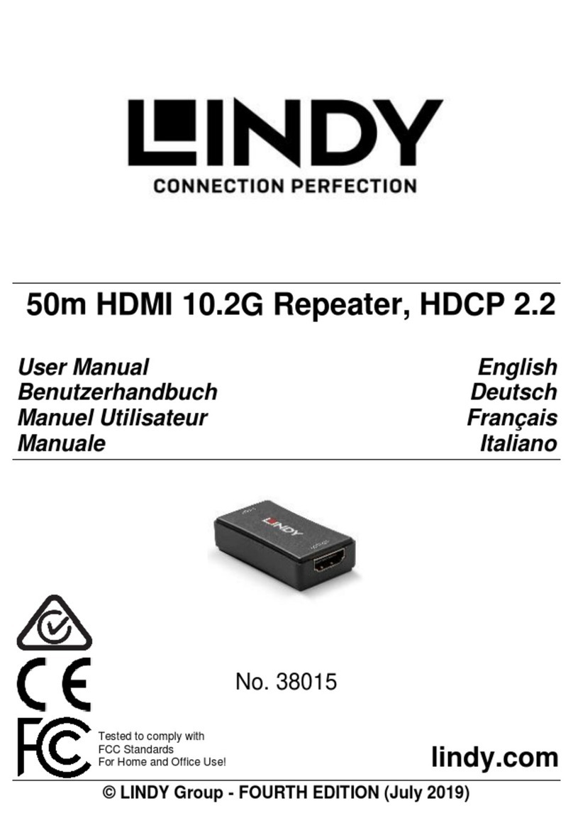 Lindy 38015 user manual