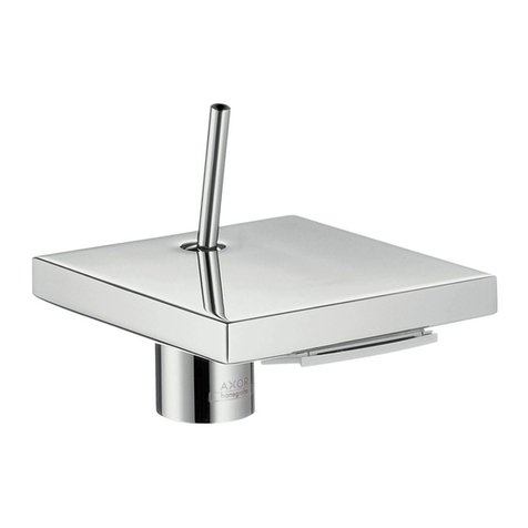 Hans Grohe AXOR Starck X 10205000 Instructions for use/assembly instructions