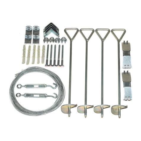 Palram Anchoring Kit User manual