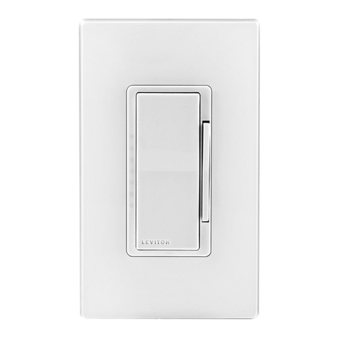 Leviton Lumina RF Decora DL057-D0Z User manual