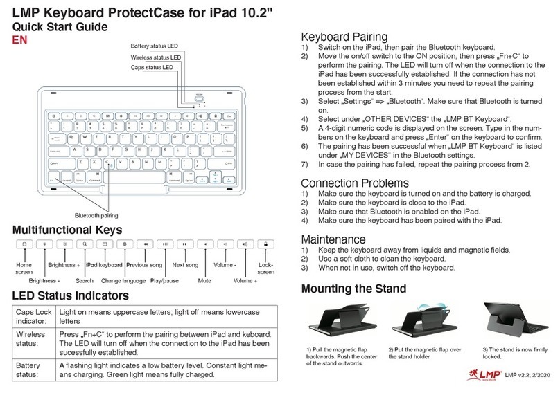 lmp ProtectCase User manual