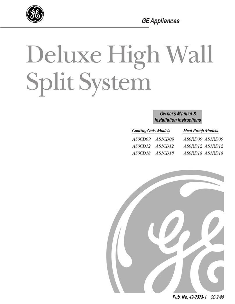 GE AS0CD09 Series Original instructions