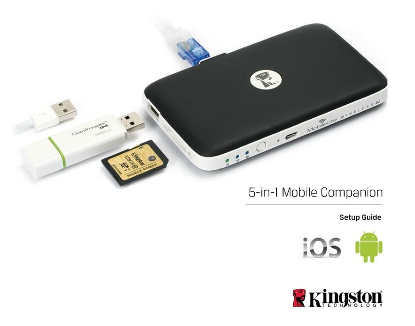 Kingston Technology MobileLite Wireless G2 Setup guide