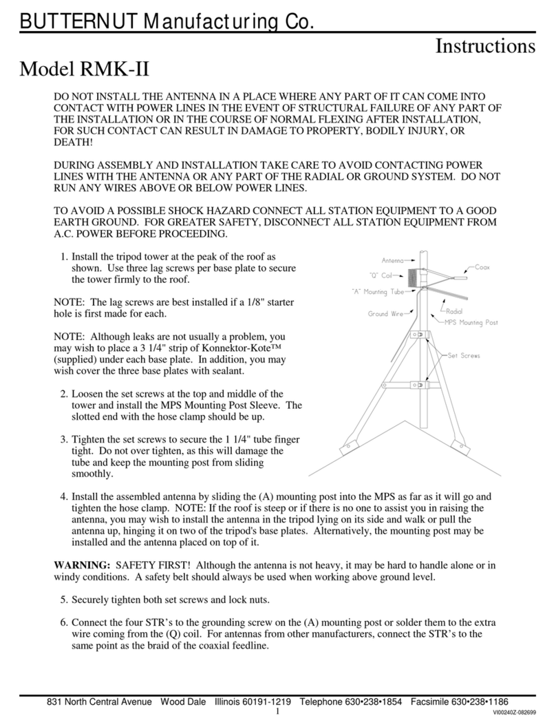 Butternut RMK-II instructions