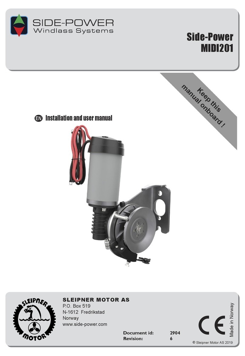 Side-Power MIDI201 User manual