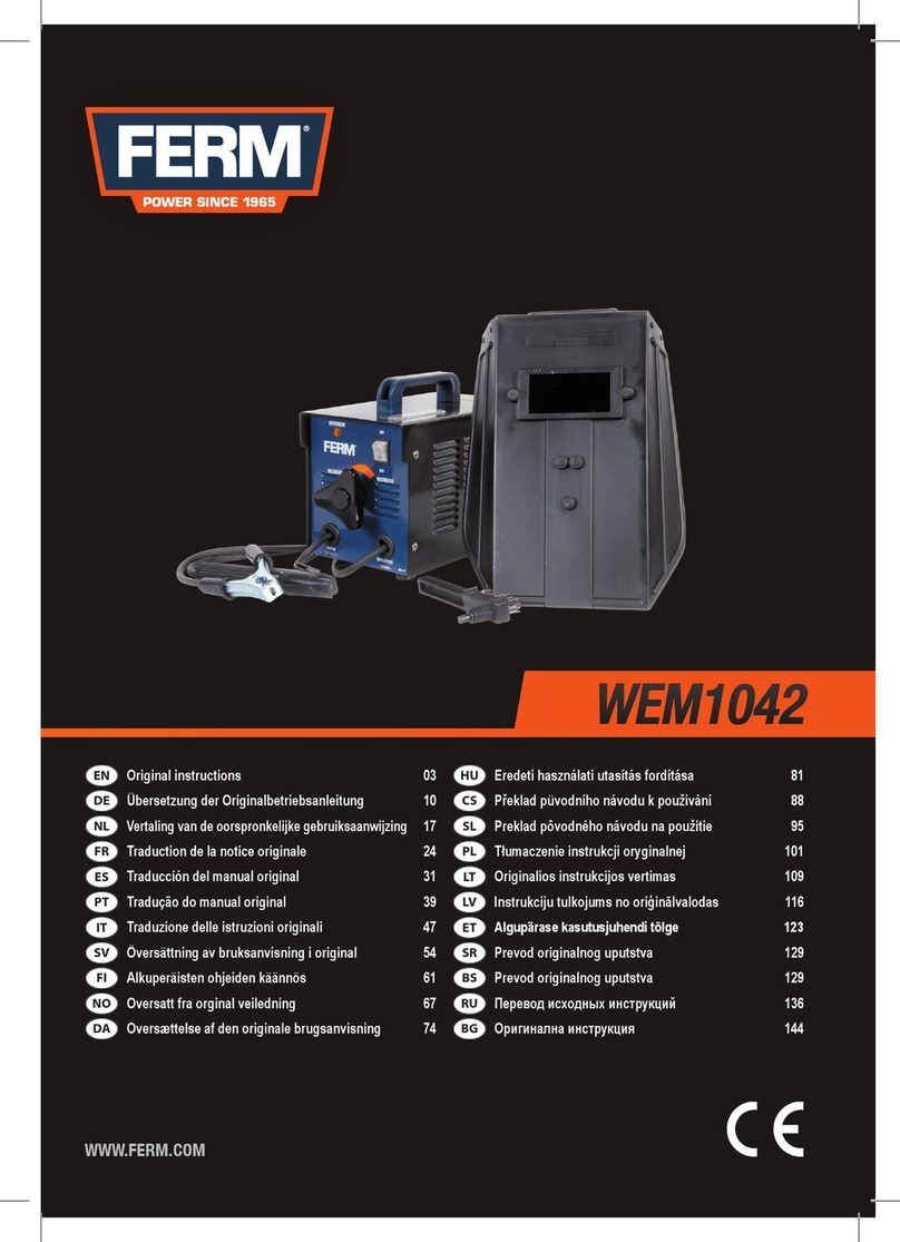 Ferm WEM1042 User manual