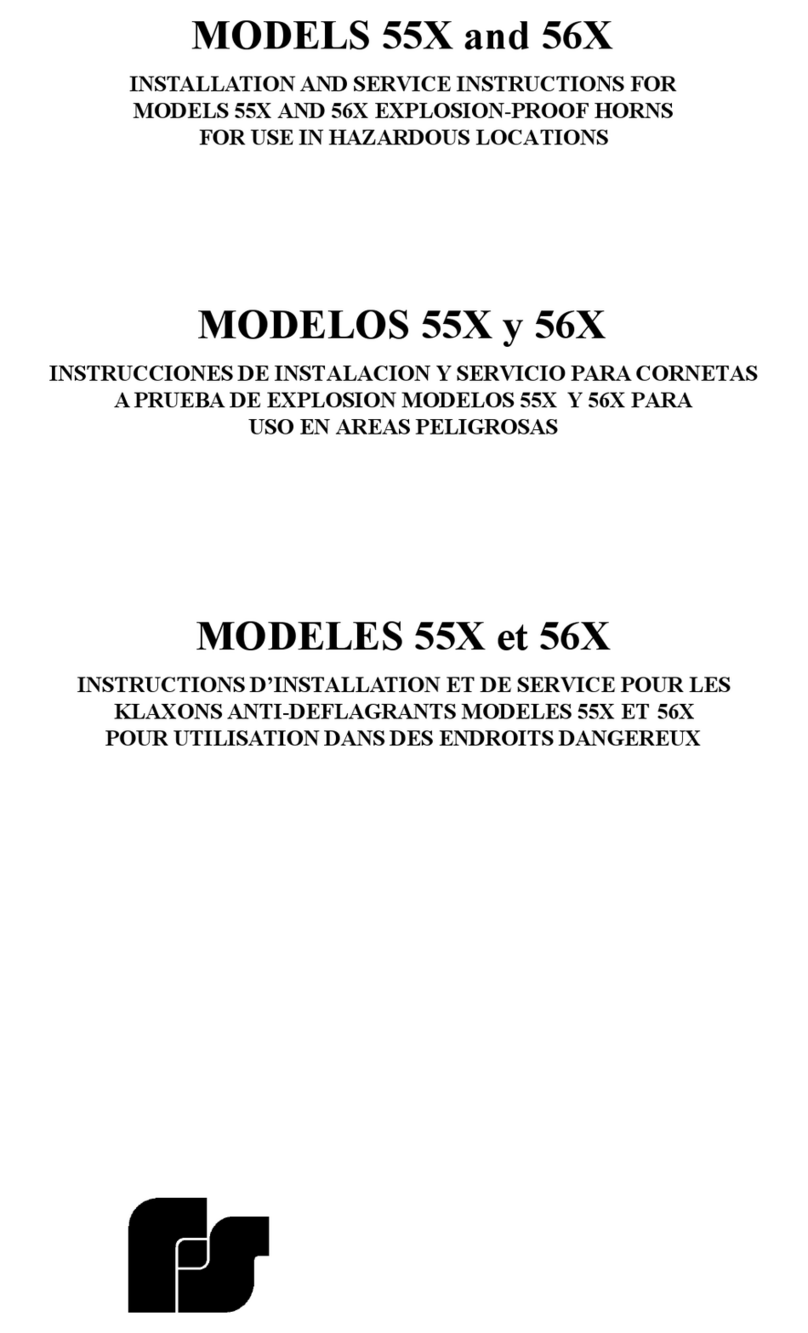 Federal Signal Corporation 55X Quick guide