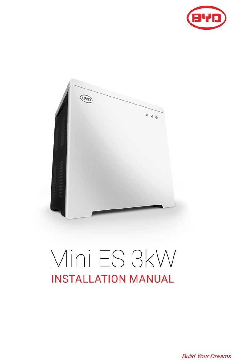 BYD MINI ES Battery Base installation manual