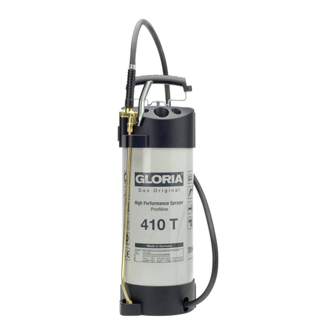 Gloria Profiline 410T Instructions for use