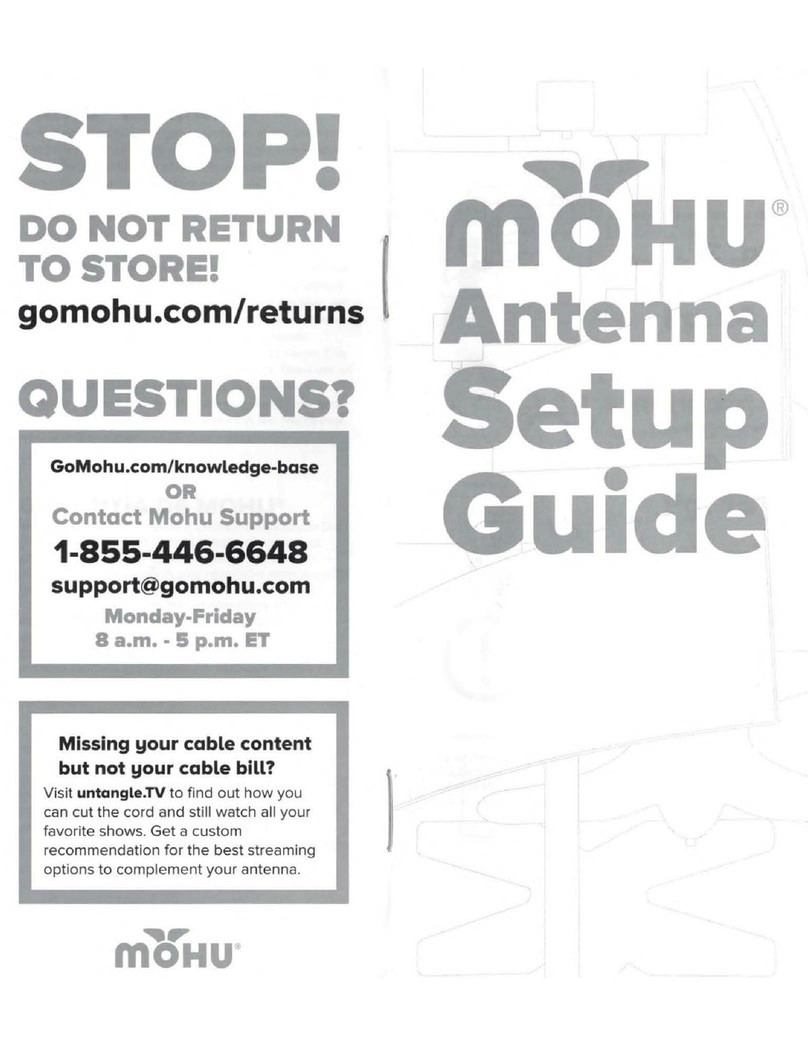 Mohu FirstStage Setup guide