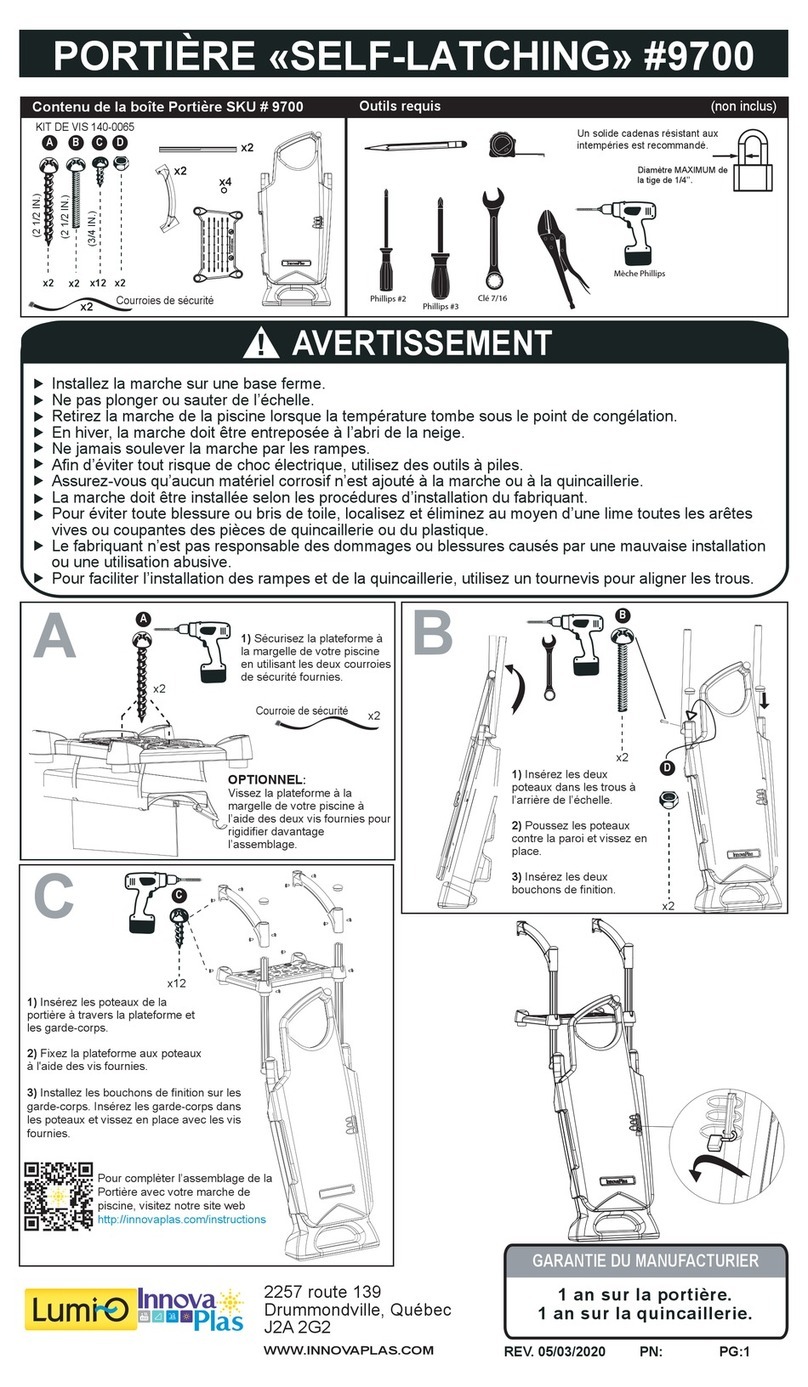 INNOVAPLAS LUMI-O 9700 User manual INNOVAPLAS LUMI-O 9700 User manual