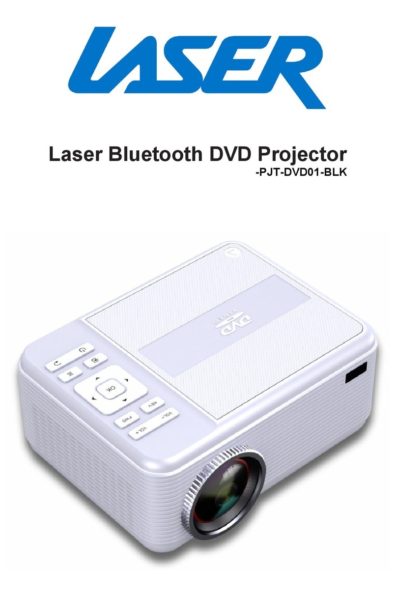 Laser PJT-DVD01-BLK manual