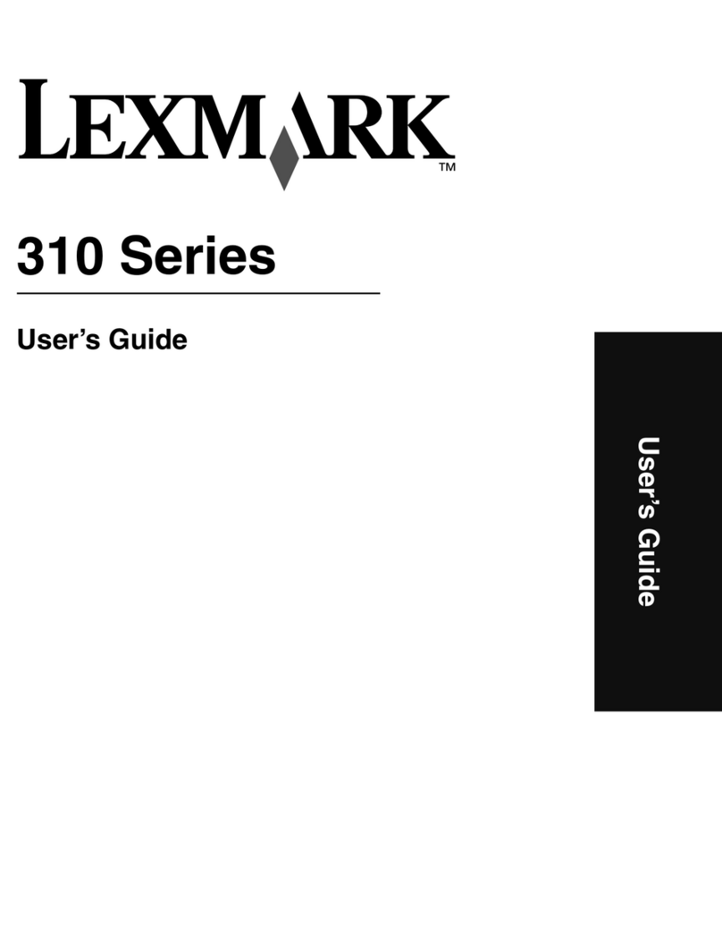 Lexmark 310 Series User manual