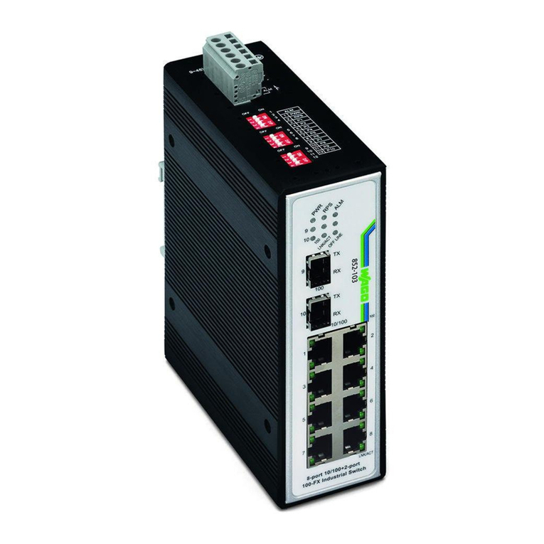 WAGO 852 Series User manual