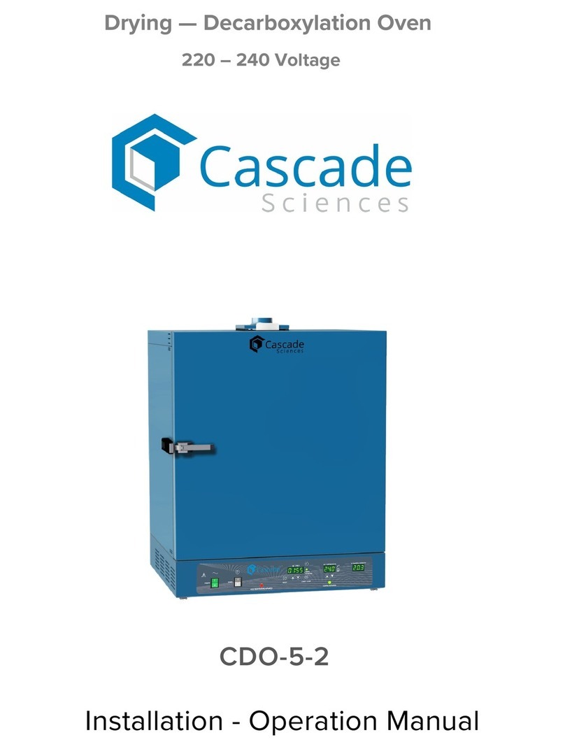 Cascade Sciences CDO-5-2 Installation & operation manual Cascade Sciences CDO-5-2 Installation & operation manual