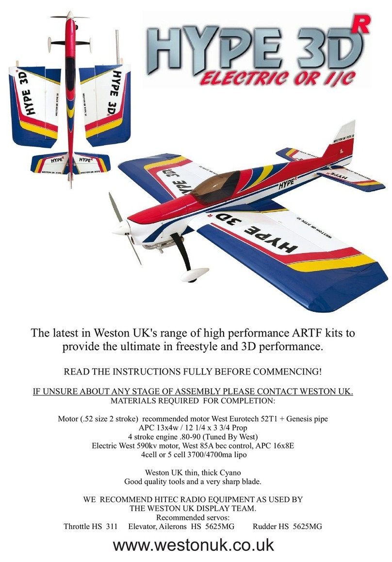 Weston UK Hype 3D R manual