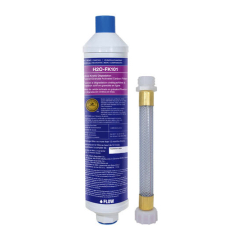 Watts pure H2O H2O-FK101 User manual