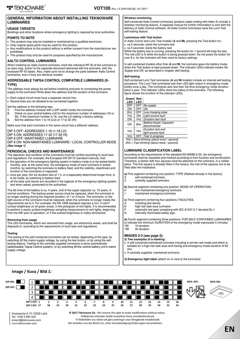 Teknoware VOT100 Configuration guide Teknoware VOT100 Configuration guide