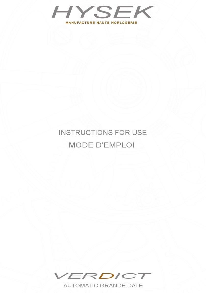 Hysek Verdict Instructions for use