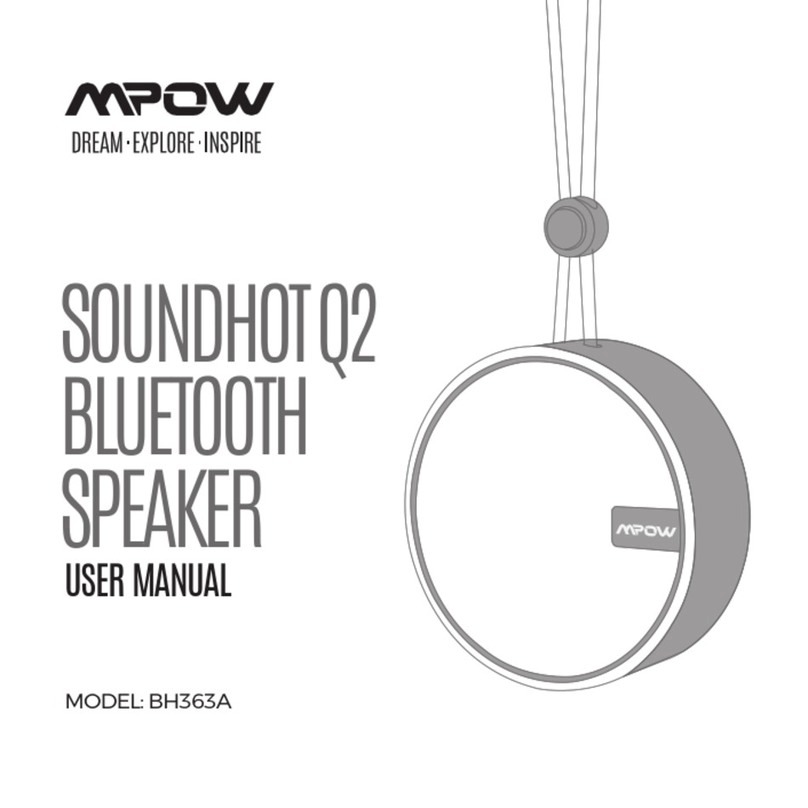 Mpow SOUNDHOT Q2 User manual