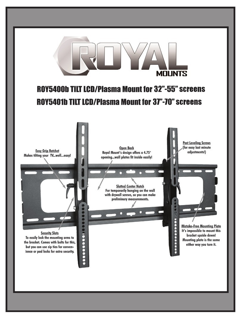 Skywalker Royal Mounts R0Y5400b Assembly instructions