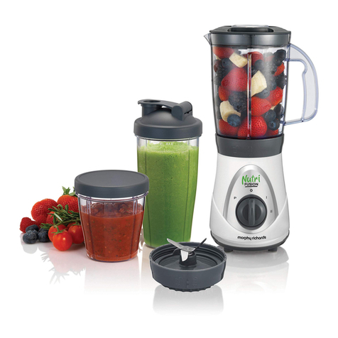 Morphy Richards Nutri Fusion User manual