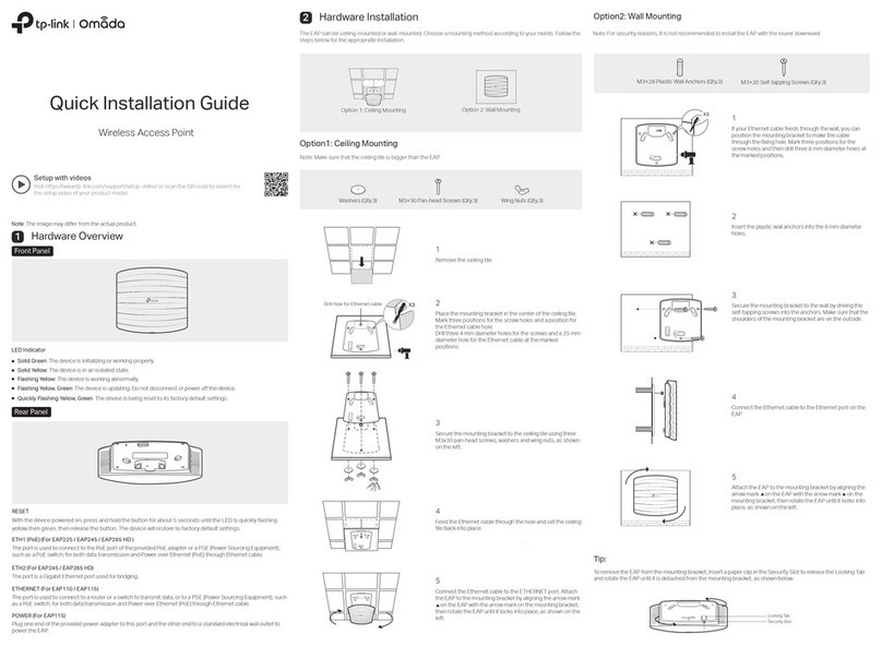 TP-Link Auranet EAP110 User manual