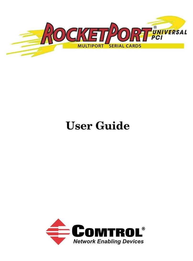 Comtrol RocketPort user guide