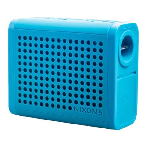 NIXON mini blaster user manual