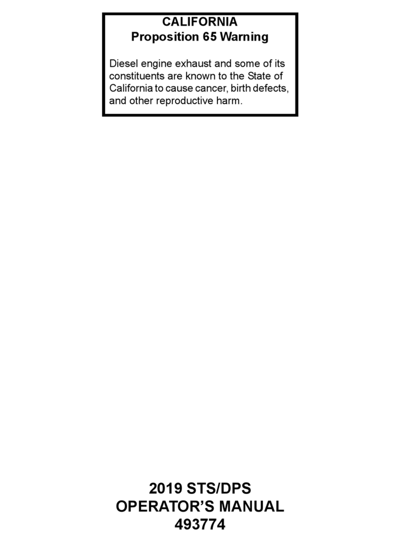 Hagie STS/DPS Series Operator's manual