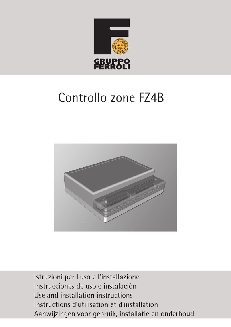 Gruppo Ferroli FZ4B Use and Installation Instructions