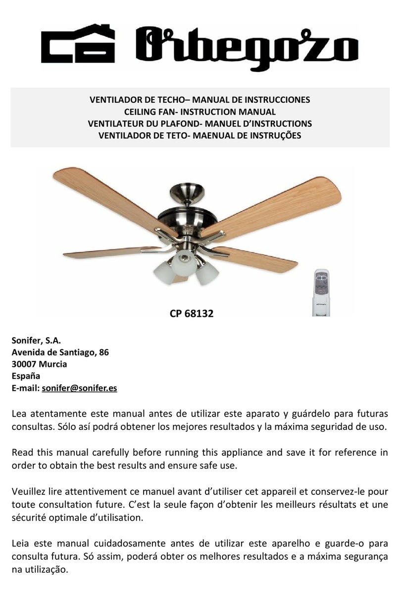Orbegozo CP 68132 User manual Orbegozo CP 68132 User manual